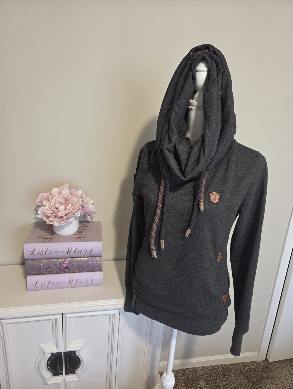 Womens Naketano Double Hoodie Size Small